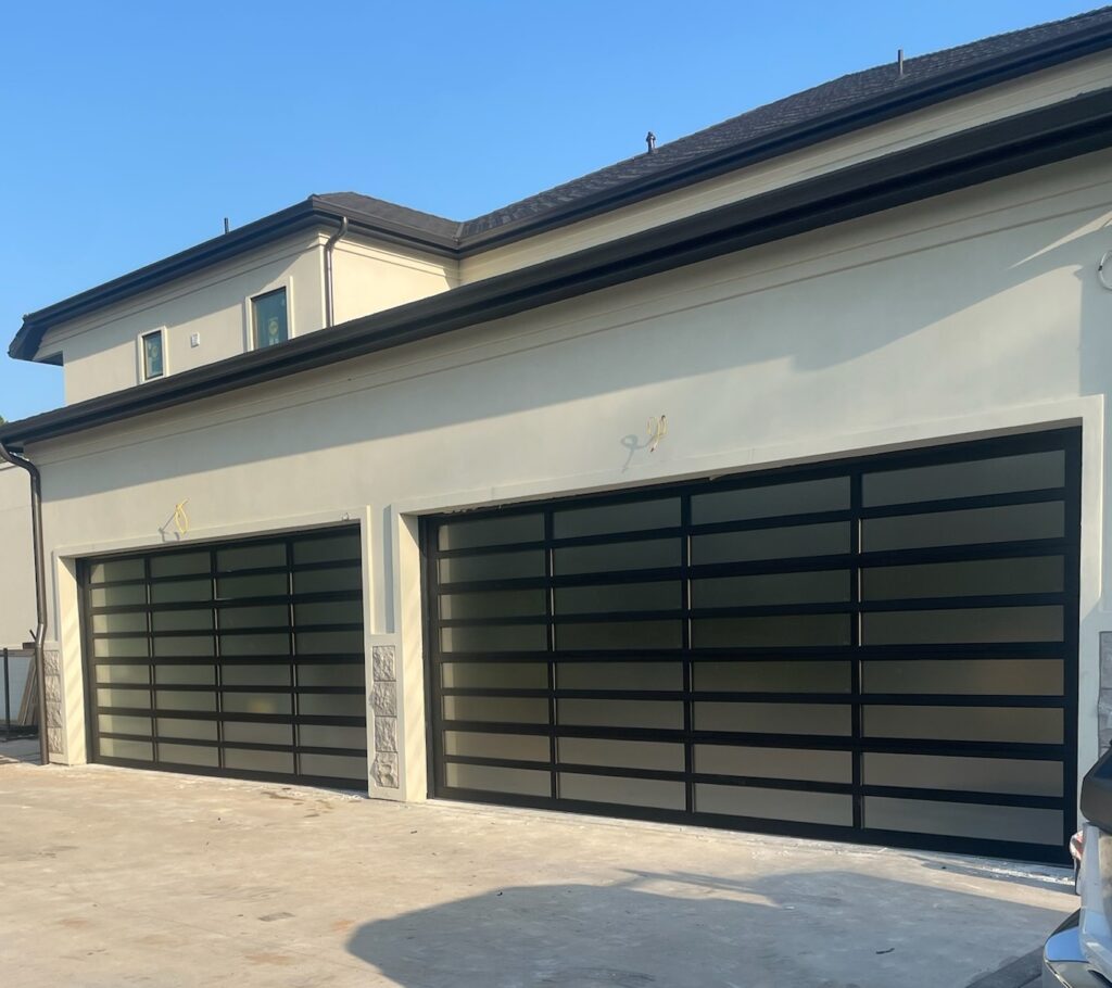 Glass Garage Door Installation near Conway, AR - Coney's Garage Doors