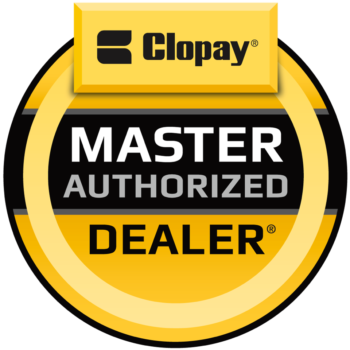 Clopay Master Authorized Dealer Badge