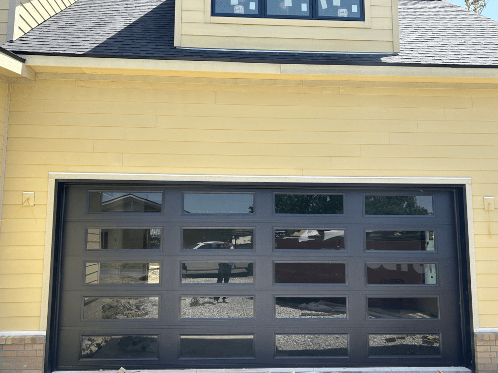 Garage door panel replacement
